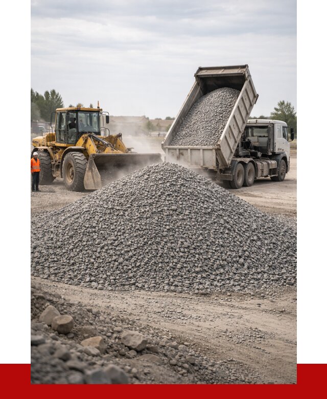 Купить щебень с доставкой в Домодедово от 2632 руб. | ПРОНЕРУДДмд
