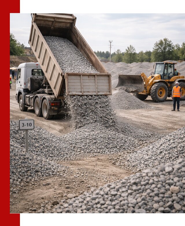 Гранитный щебень фракции 3–10: доставка и продажа в Домодедово