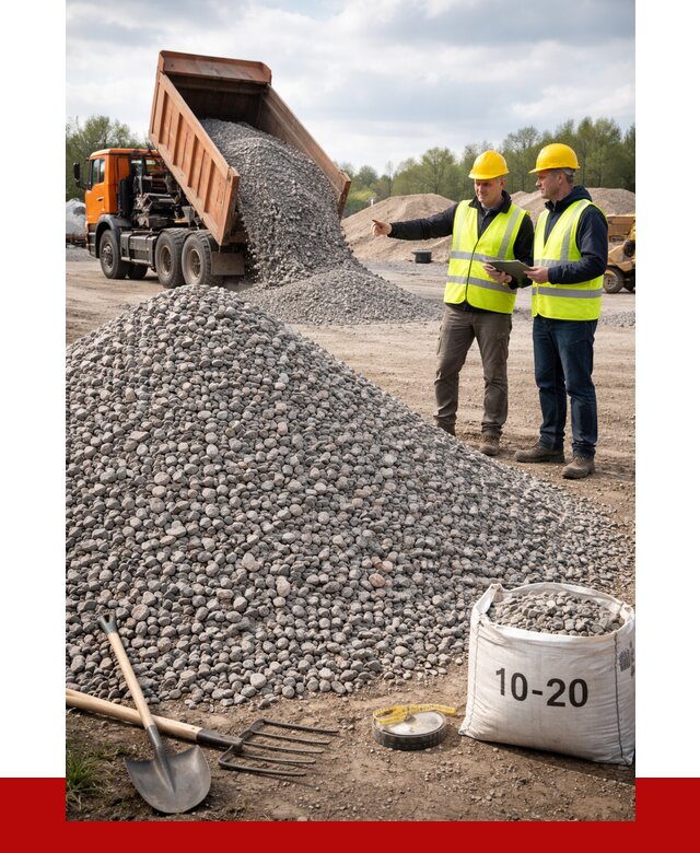 Гранитный щебень фракция 10-20 в Домодедово от 4421 руб.|ПРОНЕРУДДмд