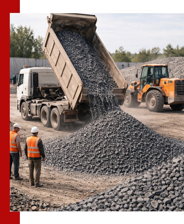 Доставка и продажа щебня габбро-диабаза в Домодедово