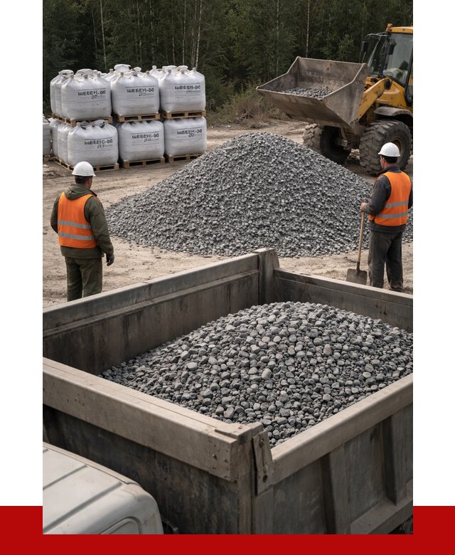 Щебень габбро диабаз 20-40 в Домодедово от 3579 руб. | ПРОНЕРУДДмд