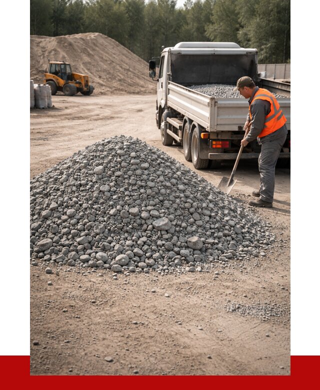 Гравийный щебень фракция 5-10 в Домодедово от 2316 р. | ПРОНЕРУДДмд