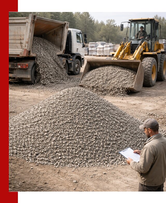 Гравийный щебень фракция 5–10 с доставкой в Домодедово