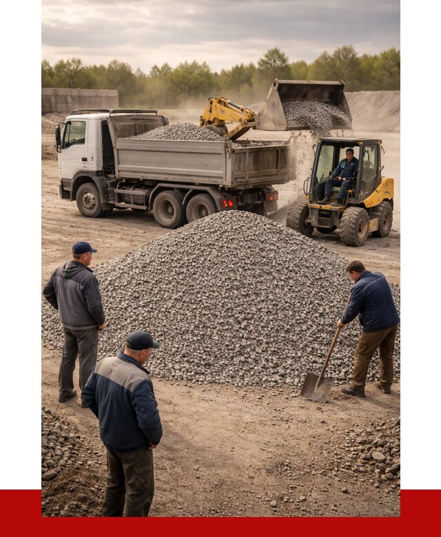 Гравийный щебень фракция 5-20 в Домодедово от 2526 р. ПРОНЕРУДДмд