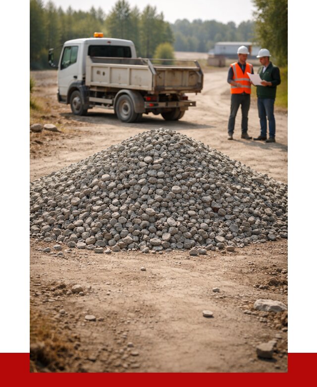 Гравийный щебень фракция 20-40 в Домодедово от 1263 р. | ПРОНЕРУДДмд