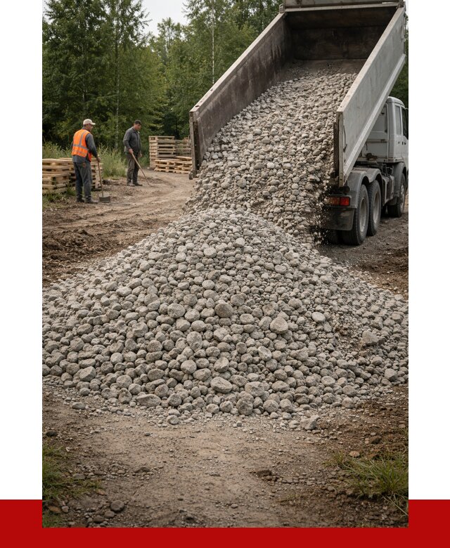 гравийный щебень фракция 70-120 в Домодедово от 2579 р. ПРОНЕРУДДмд