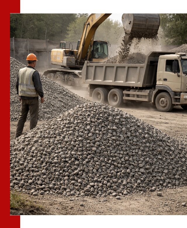 Шлаковый щебень фракция 5-20 с доставкой в Домодедово