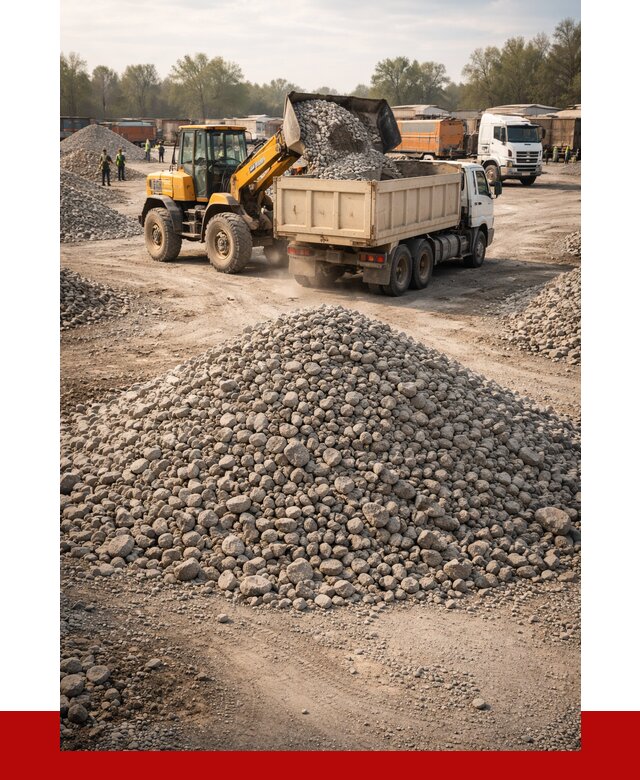 Вторичный щебень фракция 40-70 в Домодедово от 1832 р, ПРОНЕРУДДмд