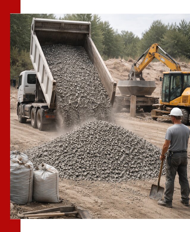 Доставка и продажа бетонного щебня в Домодедово