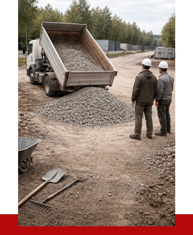 Бетонный щебень фракция 5-20 в Домодедово от 3368 р., ПРОНЕРУДДмд