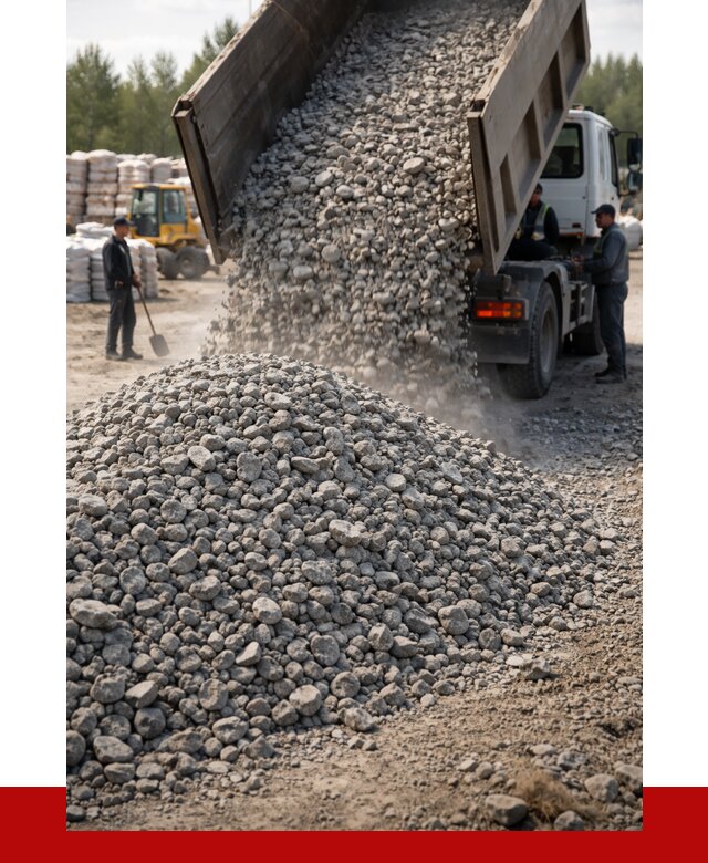 Бетонный щебень фракция 40-70 в Домодедово от 1895 р. ПРОНЕРУДДмд