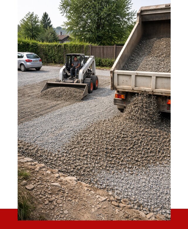 Щебень для парковки в Домодедово с доставкой от 1263 р.| ПРОНЕРУДДмд