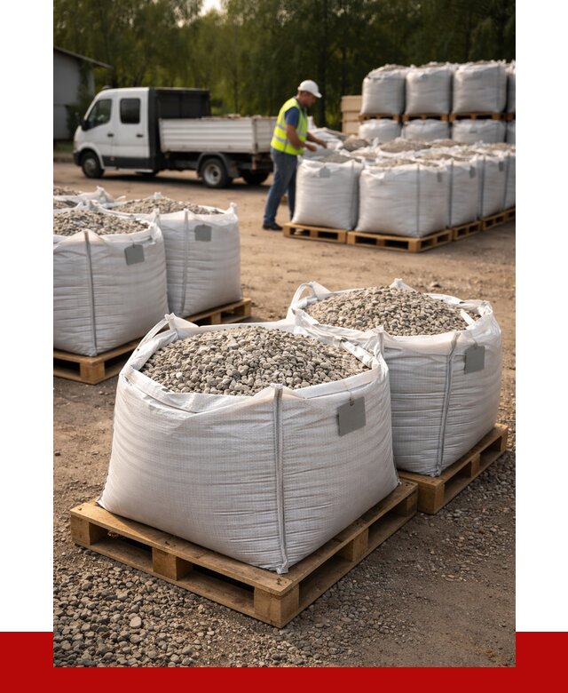 Щебень в мешках с доставкой в Домодедово от 4421 р. | ПРОНЕРУДДмд