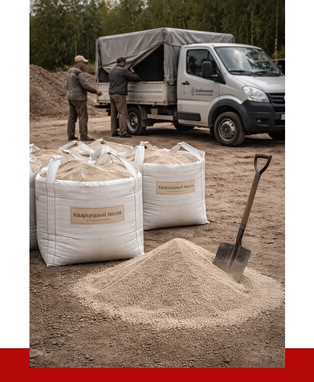 Кварцевый песок для пескоструя в Домодедово от 4737 р. | ПРОНЕРУДДмд