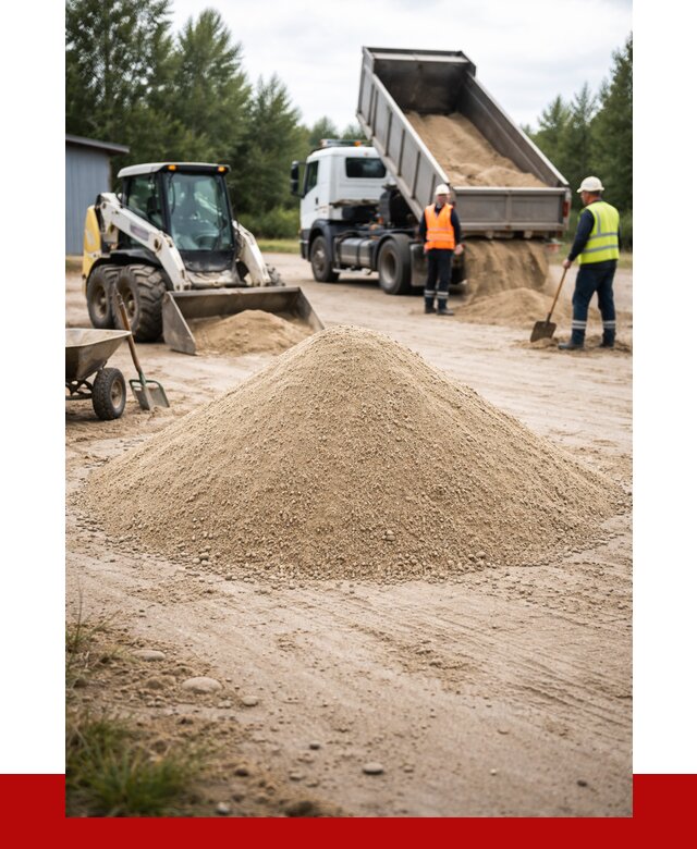 Кварцевый песок фракция 0-5 в Домодедово от 2526 р ПРОНЕРУДДмд