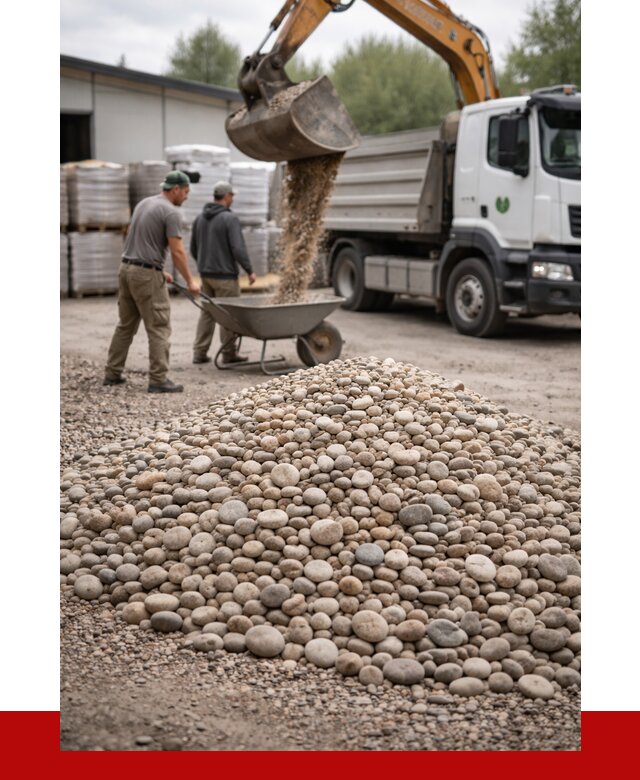 Галька декоративная в Домодедово от 3368 р. за куб | ПРОНЕРУДДмд