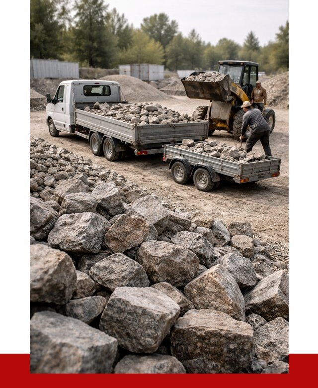 Купить бутовый камень гранитный в Домодедово от 2947 р. | ПРОНЕРУДДмд