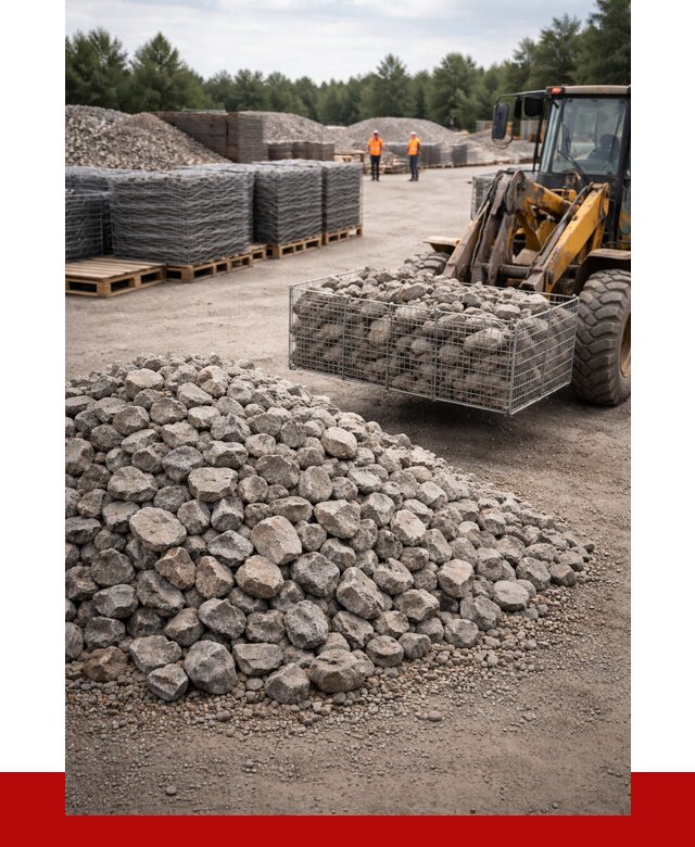 Камень для габионов фракция 70-150 в Домодедово от 4421 р. | ПРОНЕРУДДмд