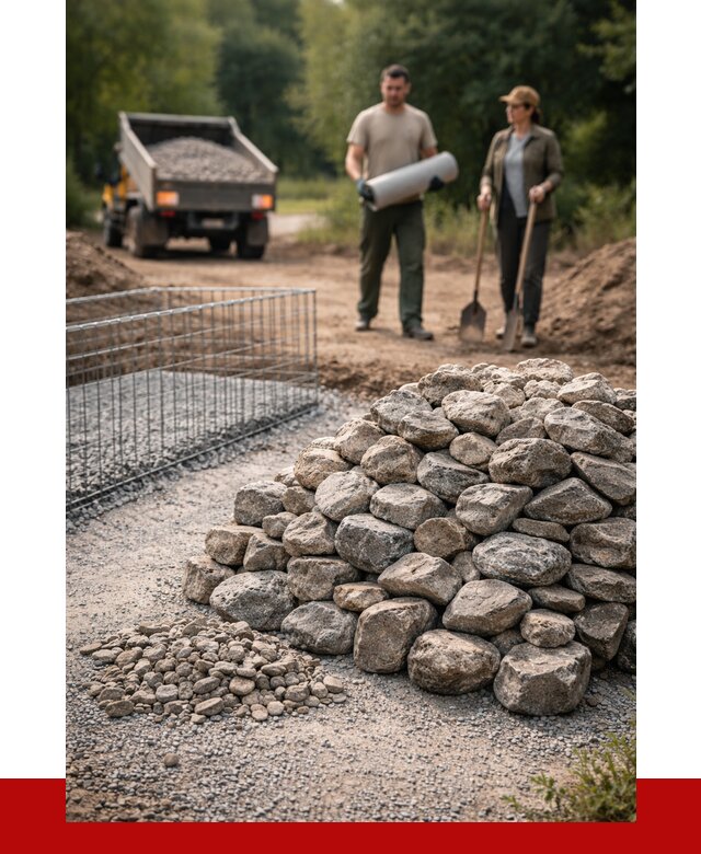 Камень для габионов фракция 100-200 в Домодедово от 5052 р. | ПРОНЕРУДДмд