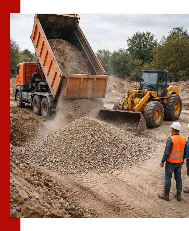 Доставка ПГС фракции С6 в мешках и навалом в Домодедово