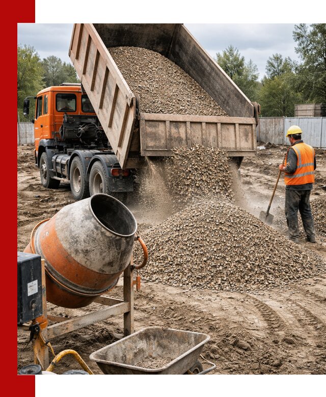 Опгс для бетона с доставкой самосвалом в Домодедово от производителя