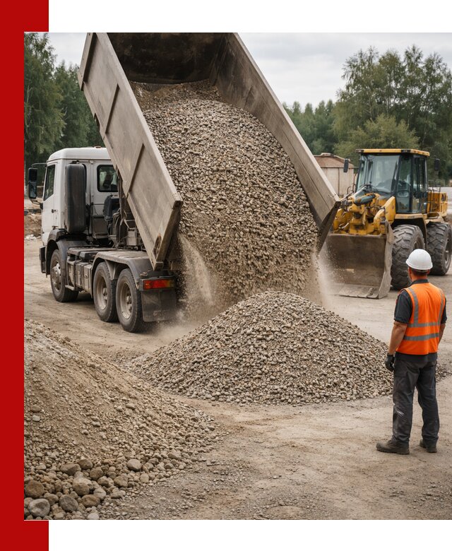 Доставка щпс в Домодедово — щебеночно-песчаная смесь под заборы и дорожки