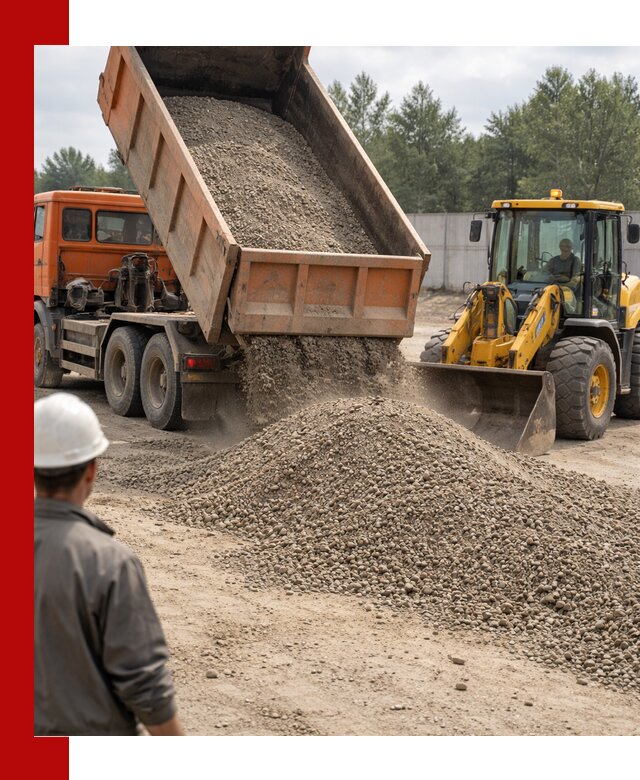 Доставка щпс С8 самосвалами в Домодедово от производителя