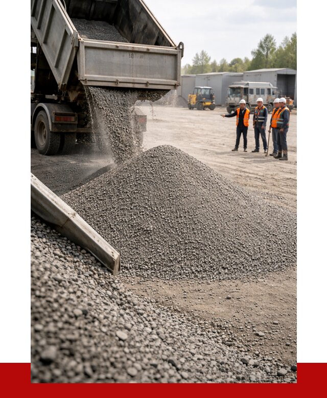 Гравийный отсев 0-5 в Домодедово от 1263 р. с доставкой | ПРОНЕРУДДмд