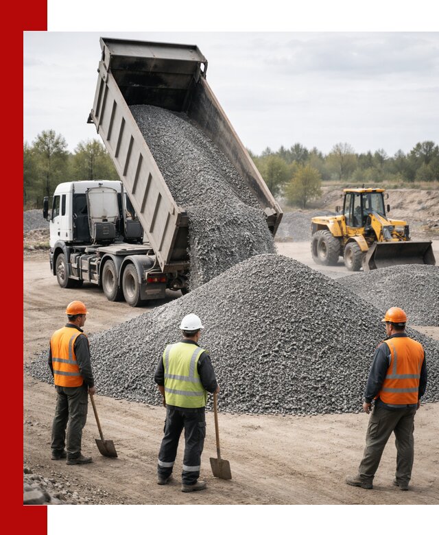 Доставка и продажа гранитной крошки в Домодедово
