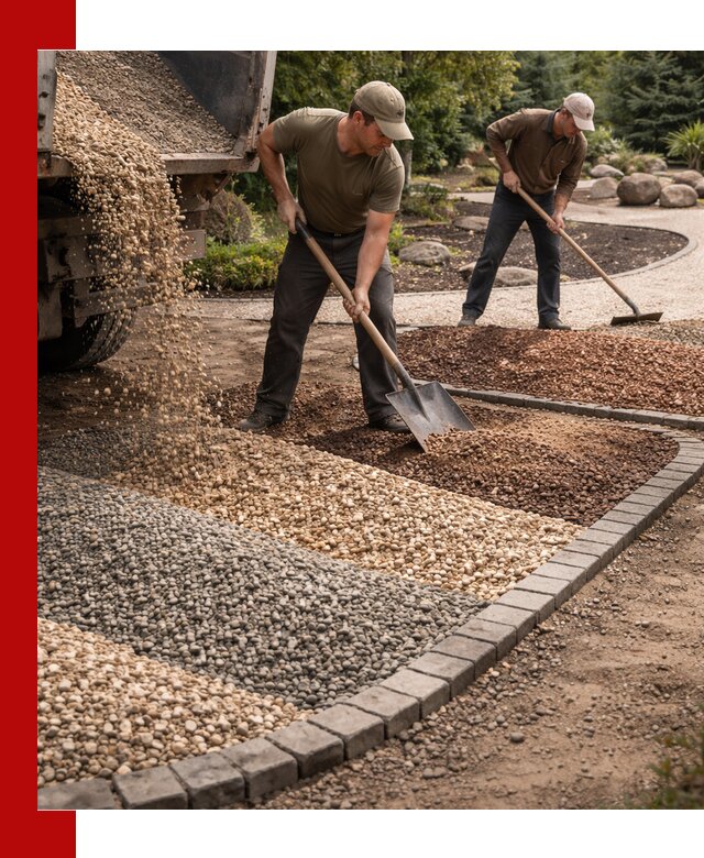 Декоративная крошка для ландшафта в Домодедово — продажа и доставка