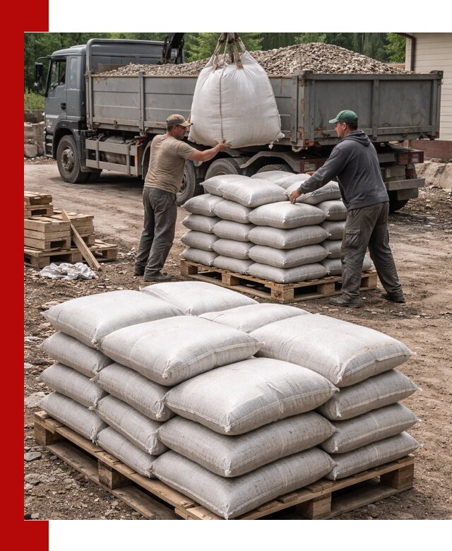 Керамзит в мешках с доставкой в Домодедово от компании-поставщика