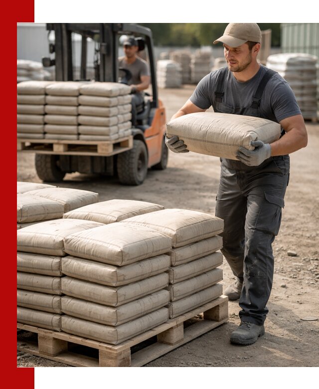 Доставка цемента в мешках оптом и в розницу в Домодедово