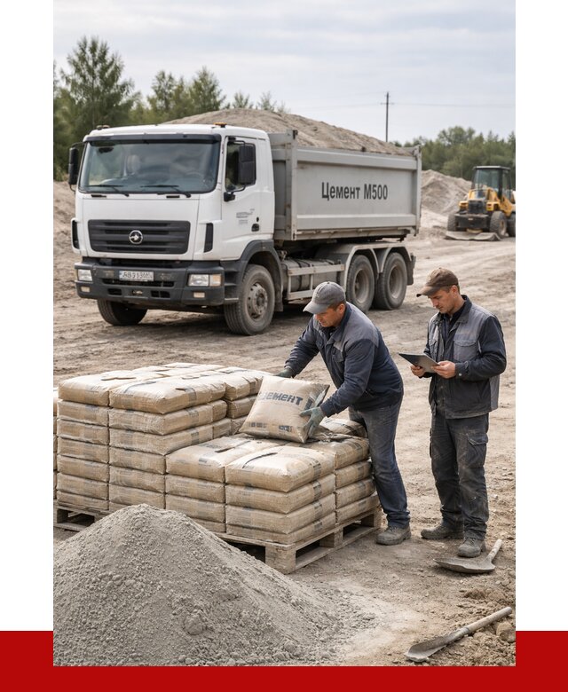 Купить цемент м500 с доставкой в Домодедово от 5474 р. | ПРОНЕРУДДмд