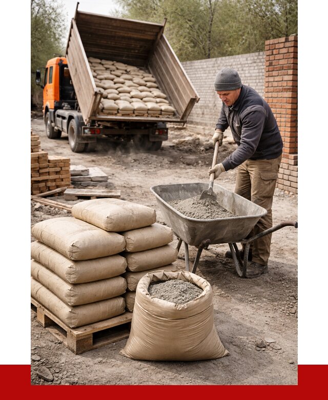 Купить сухую смесь для кладки в Домодедово от 1263 р. | ПРОНЕРУДДмд