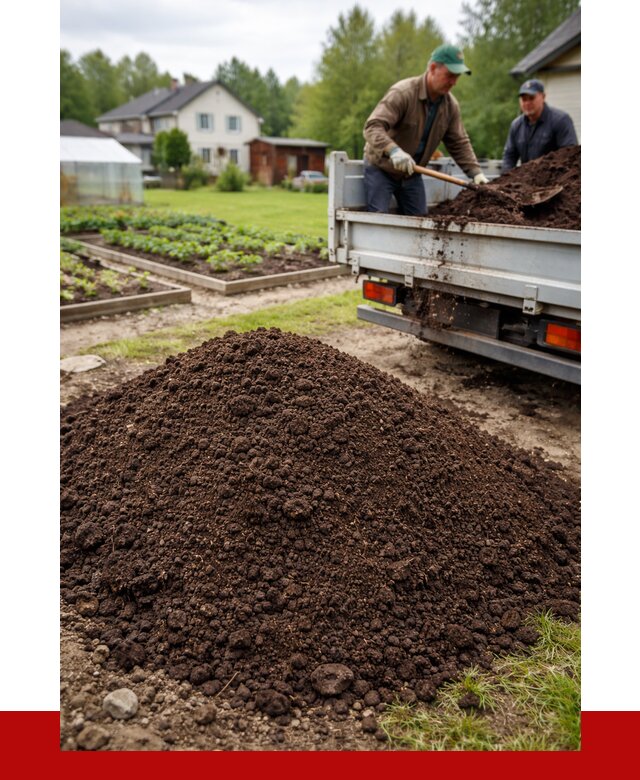 Плодородный грунт в Домодедово с доставкой от 4421 р. | ПРОНЕРУДДмд