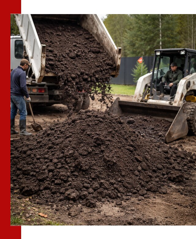 Плодородный грунт с доставкой в Домодедово для садов и огородов