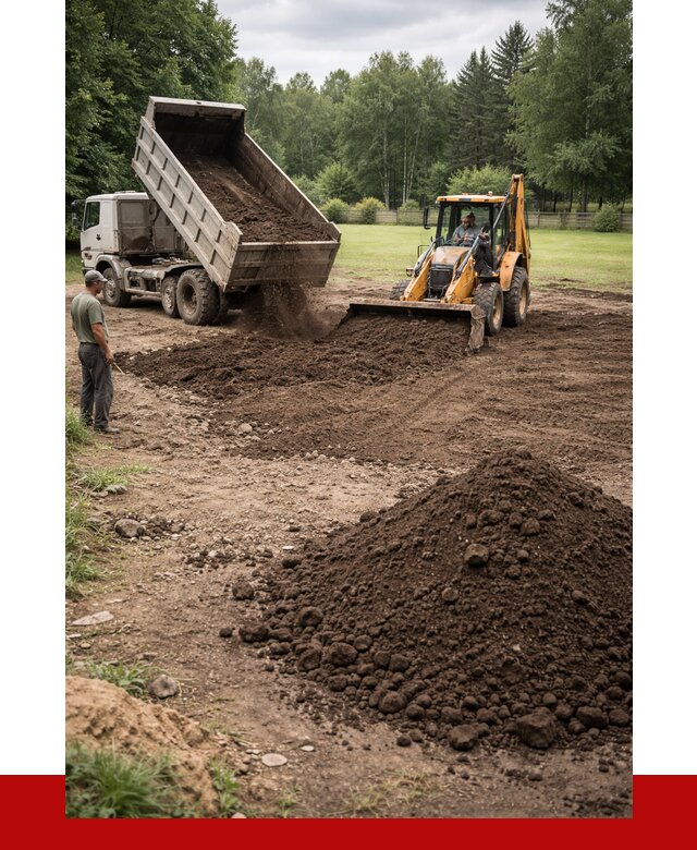 Грунт для выравнивания участка в Домодедово от 1263 р. | ПРОНЕРУДДмд