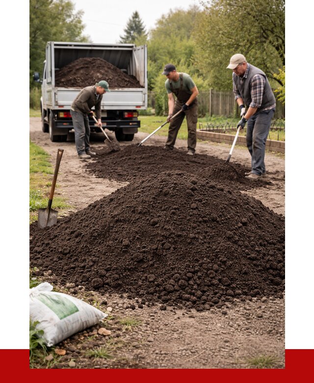 Купить землю для огорода в Домодедово от 3368 р./куб | ПРОНЕРУДДмд