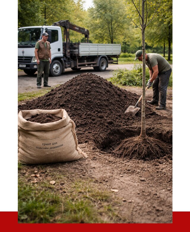 Грунт для посадки деревьев в Домодедово от 1263 р. | ПРОНЕРУДДмд