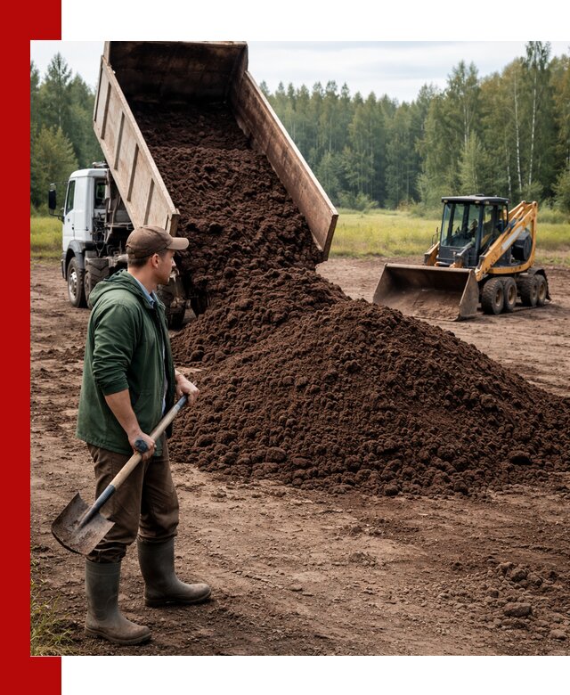 Купить верховой торф с доставкой в Домодедово для садоводства и растений