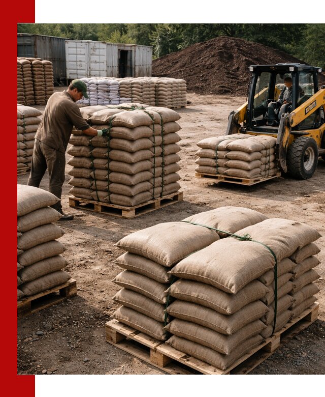 Доставка торфа в мешках по выгодным ценам в Домодедово