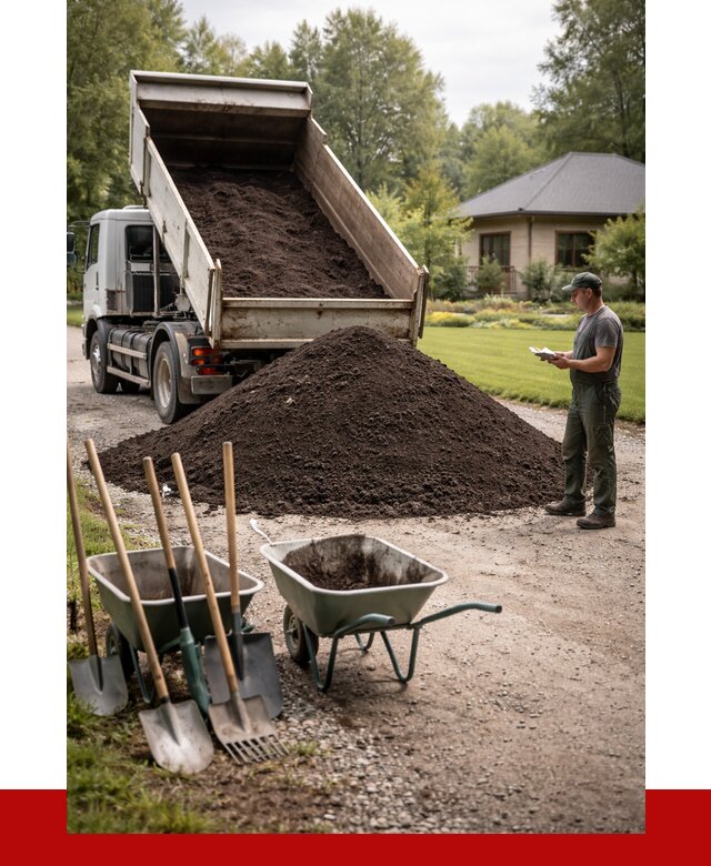 Купить чернозем с доставкой в Домодедово от 1895 р. | ПРОНЕРУДДмд