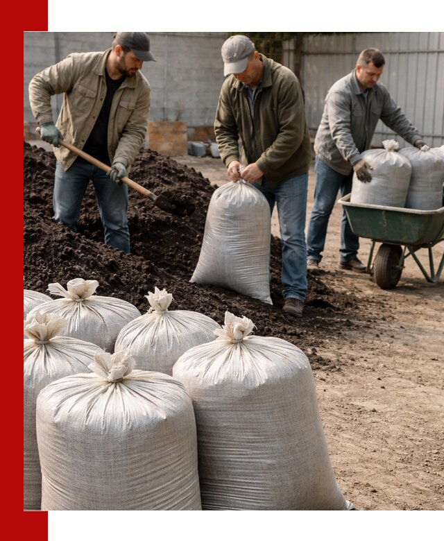 Купить чернозем в мешках с доставкой в Домодедово