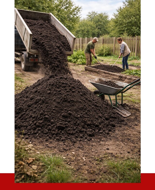 Купить чернозем для огорода в Домодедово от 2632 р. | ПРОНЕРУДДмд