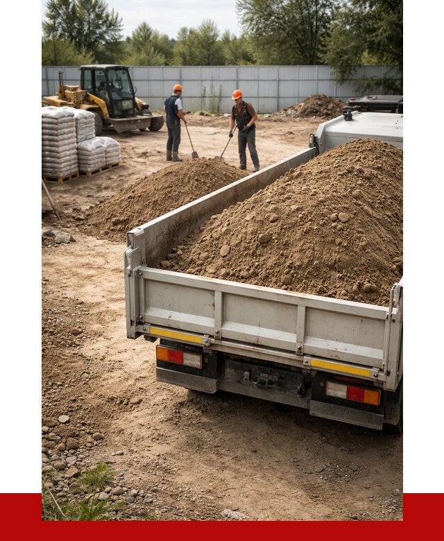 Супесь с доставкой в Домодедово от 2579 р. за куб | ПРОНЕРУДДмд