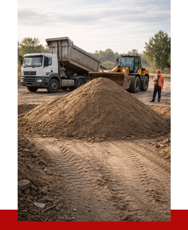 Купить песчаный грунт с доставкой в Домодедово от 4421 р. | ПРОНЕРУДДмд