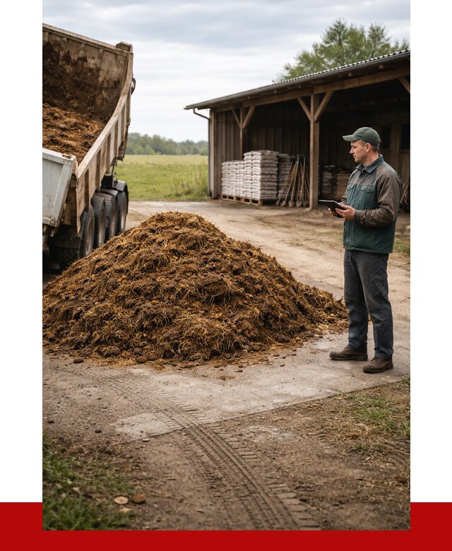 Купить навоз с доставкой в Домодедово от 1263 р. за куб | ПРОНЕРУДДмд