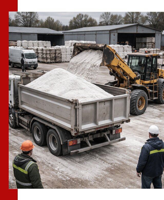 Поставка технической соли с доставкой в Домодедово