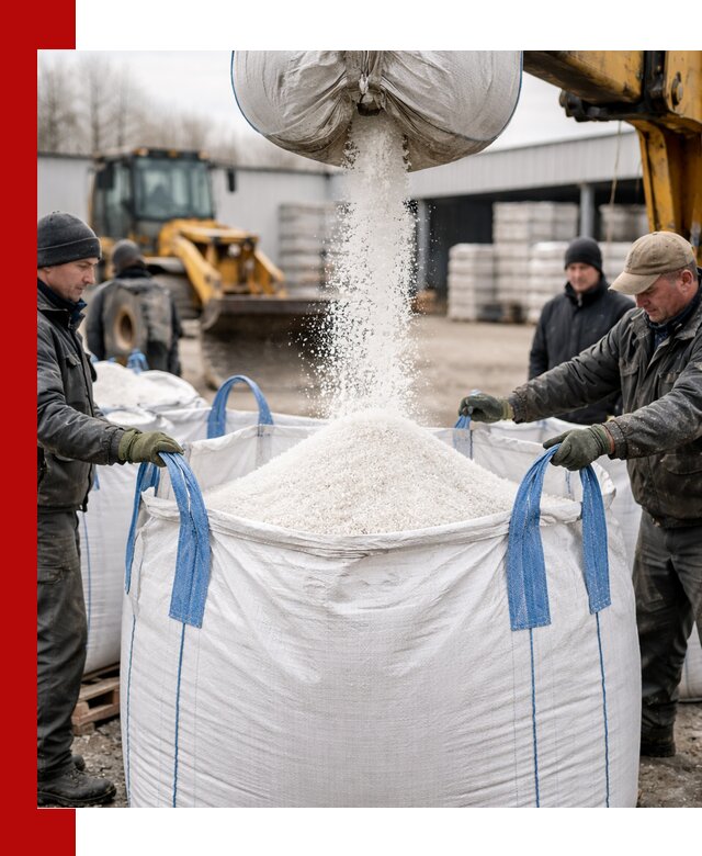 Доставка соли в биг-бегах оптом в Домодедово