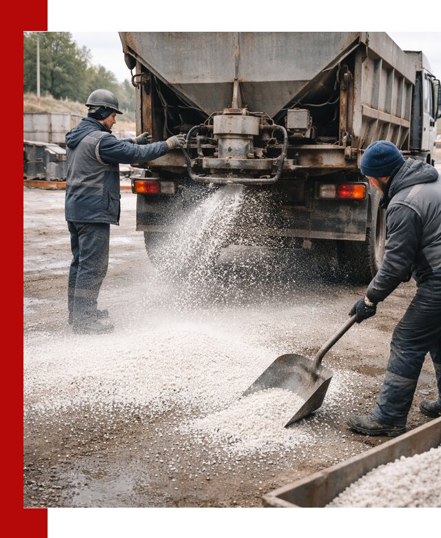 Доставка и продажа хлористого кальция в Домодедово